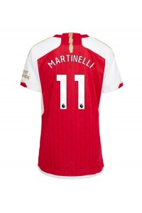 Fotbalové Dres Arsenal Gabriel Martinelli #11 Dámské Domácí Oblečení 2023-24 Krátký Rukáv